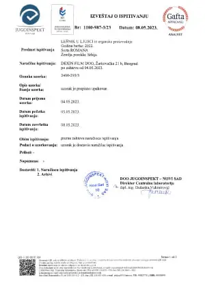 PG “Lešnik 1804” - Plantaža lešnika sorte Nocciola, Giffoni i Romana uzgajane po organskim principima